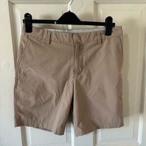 Ministry of Supply Men's Khaki Flat Front Shorts
